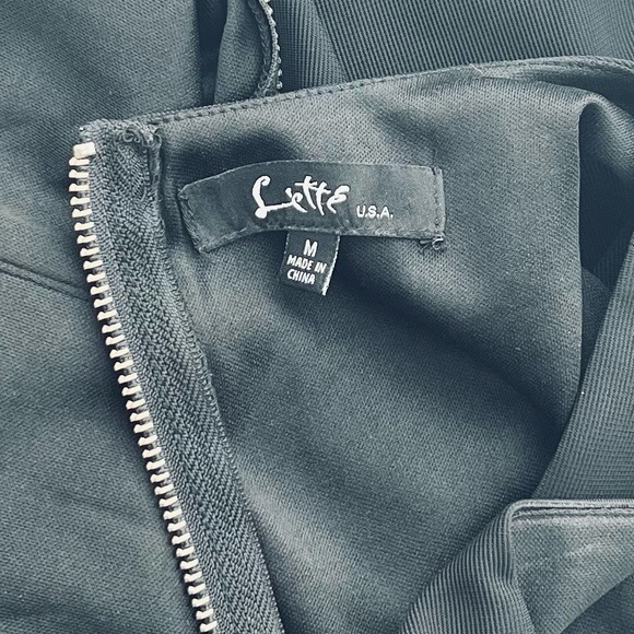 3/$20  LETTE Little Black Dress Size Medium - Picture 5 of 6